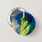 自由 缶バッジ (正面&裏面)