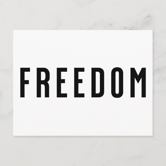 自由、自由チャーリー シーズンポストカード (正面)