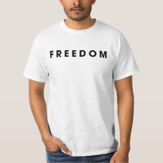 自由、自由チャーリー Tシャツ