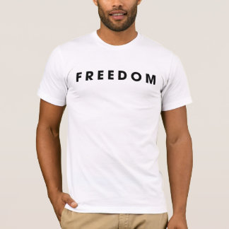 自由、自由チャーリー Tシャツ