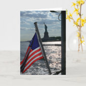 自由、自由(空白の内部) カード (黄色い花)