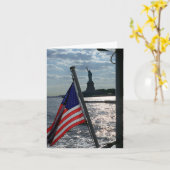 自由、自由(空白の内部) カード (黄色い花)