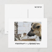 自由=解放 ポストカード (正面/裏面)