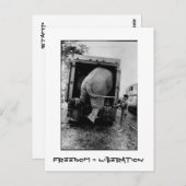 自由=解放 ポストカード (正面/裏面)