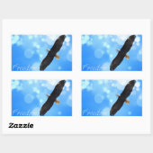 自由 長方形シール (シート)