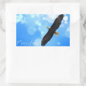 自由 長方形シール (バッグ)