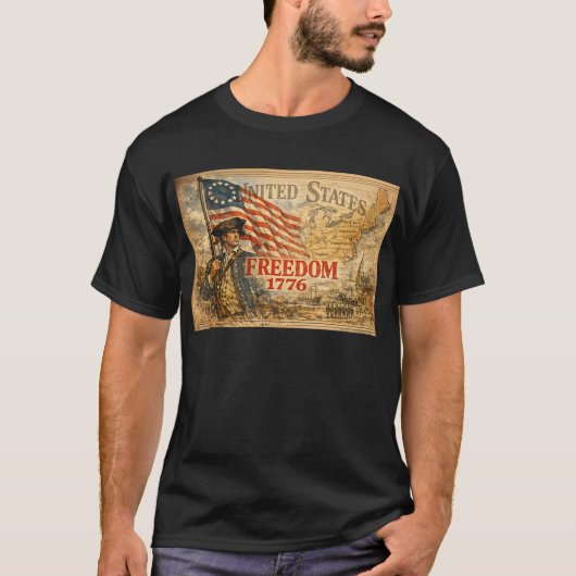 自由 1776 Tシャツ (正面)