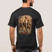 自由 1776 Tシャツ (裏面)