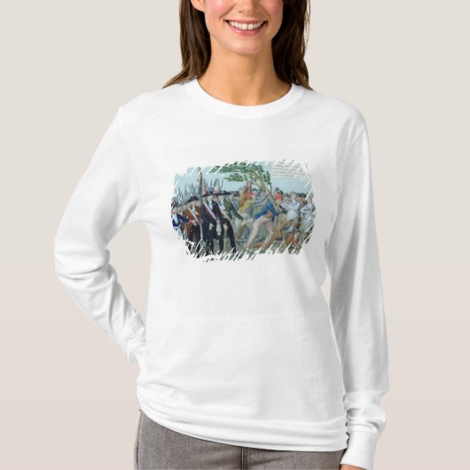 自由、c.1789の木の植わること tシャツ (正面)