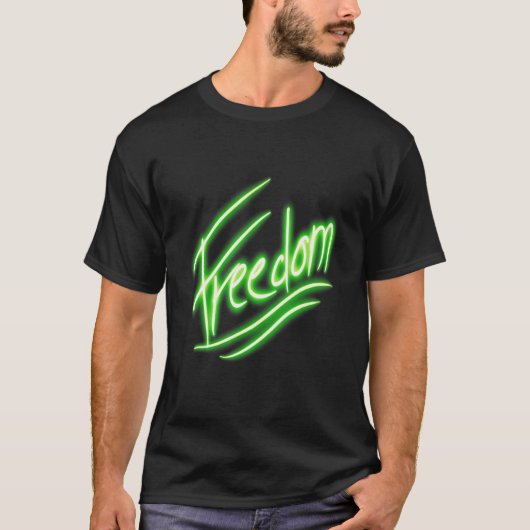 自由 Tシャツ (正面)