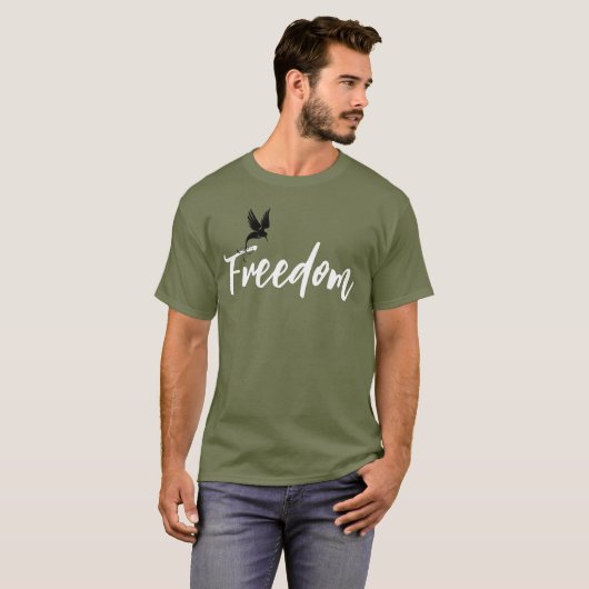自由 Tシャツ (正面フル)
