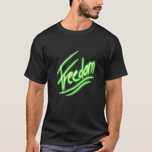 自由 Tシャツ (正面)