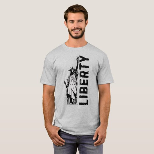 自由 Tシャツ (正面フル)