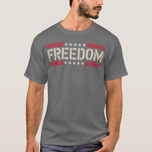 自由 Tシャツ (正面)