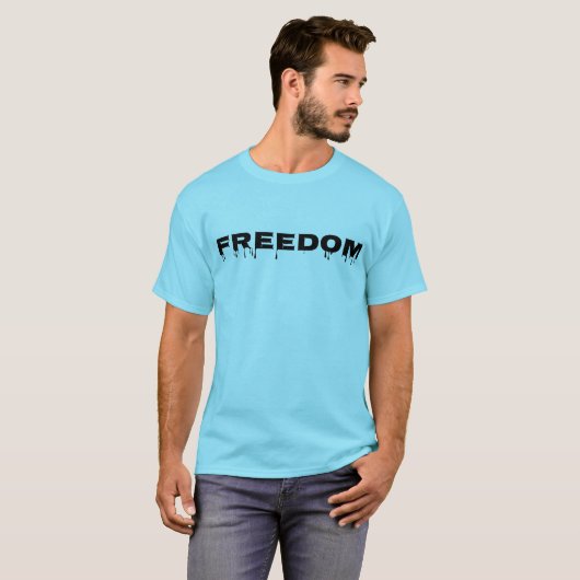 自由 Tシャツ (正面フル)
