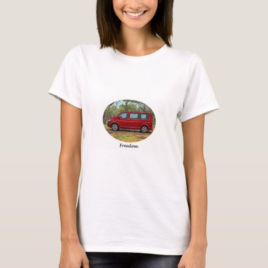 自由 Tシャツ (正面)