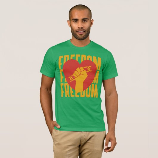 自由 Tシャツ (正面フル)