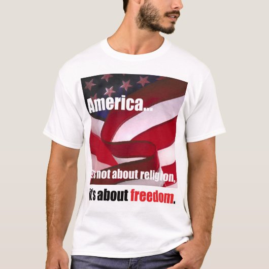 自由 Tシャツ (正面)