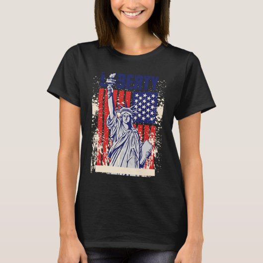 自由 Tシャツ (正面)