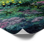 「自由」 UVキャンバス印刷 ポスター (角)