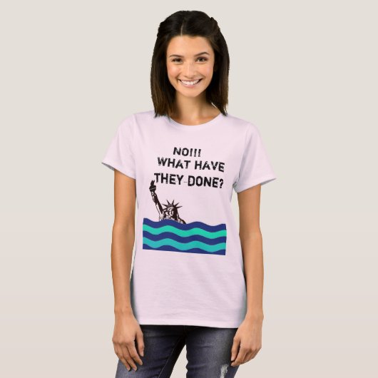 自由Tシャツ像 Tシャツ (正面フル)