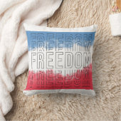 自由Tシャツ クッション (ブランケット)