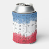 自由Tシャツ 缶クーラー (缶裏面)
