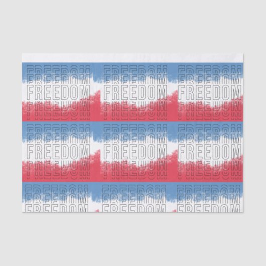 自由Tシャツ 薄葉紙 (正面)