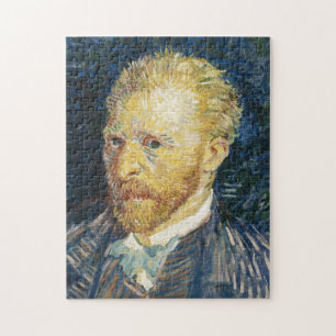 自画像のフィンセント・ファン・ゴッホの芸術の絵画 ジグソーパズル