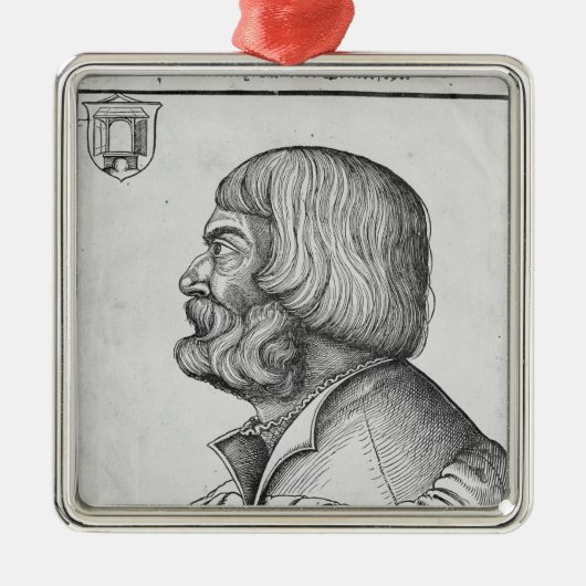 自画像1527年 メタルオーナメント (正面)
