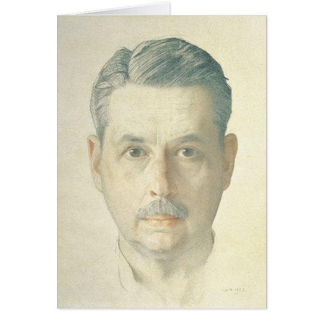 自画像1921年 (正面)