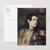 自画像2 ポストカード (正面/裏面)