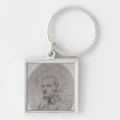 自画像6 キーホルダー (正面)