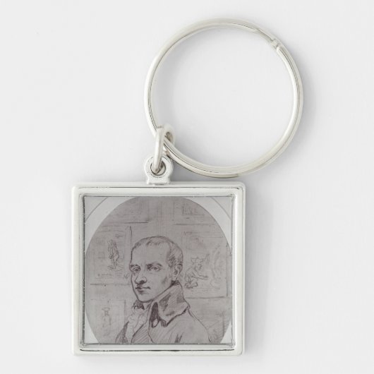 自画像6 キーホルダー (正面)