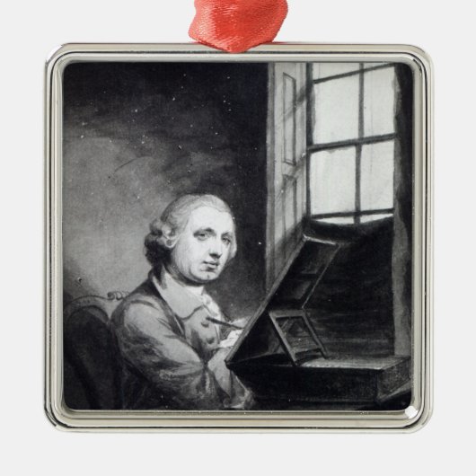 自画像6 メタルオーナメント (正面)