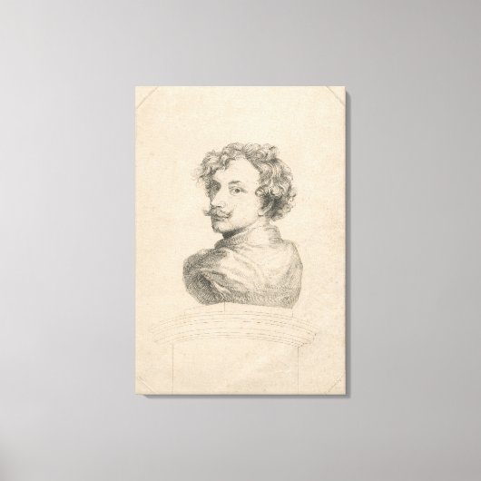 自画像 キャンバスプリント (正面)