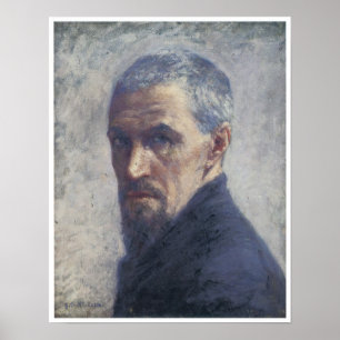 自画像、ギュスターブCaillebotte、ca. 1892年 ポスター