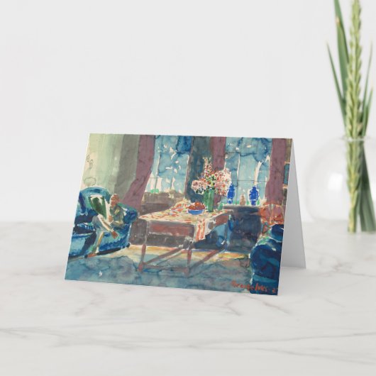 自画像 | ジョージ・ルークス カード (正面)