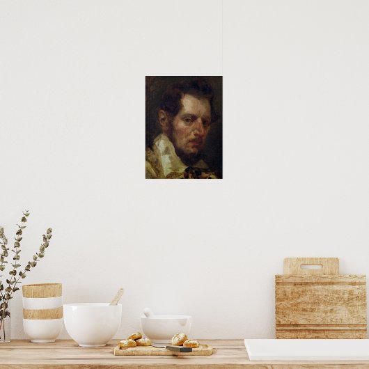 自画像 ポスター (キッチン)