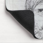 自画像 マウスパッド (コーナー)