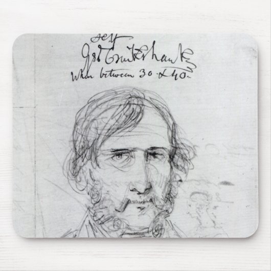 自画像 マウスパッド (正面)