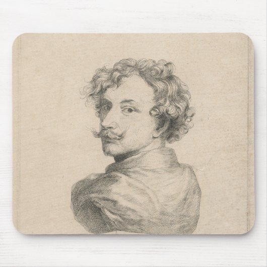 自画像 マウスパッド (正面)