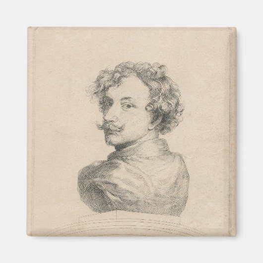 自画像 マグネット (正面)