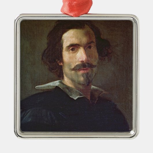 自画像 メタルオーナメント (正面)