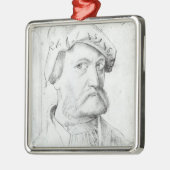 自画像 メタルオーナメント (左)