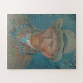 自画像、ヴィンセント・ヴァン・ゴッホ、ファインアート ジグソーパズル (横)