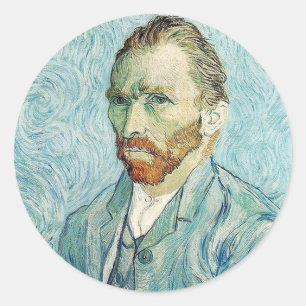 自画像:ヴィンセント・ヴァン・ゴッホ ラウンドシール