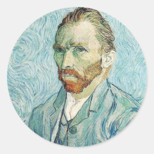 自画像:ヴィンセント・ヴァン・ゴッホ ラウンドシール