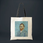 自画像、ヴィンセント・ヴァン・ゴッホ、1889年 トートバッグ<br><div class="desc">ヴィンセント・ウィレム・ヴァン・ゴッホ（1853年3月30日–1890年7月29日）は、西洋美術史上で最も有名で影響力のある姿の一人である印象派のオランダ画家で、わずか10年でのまわりには860点の油絵を含む約2100点のの作品を作した。風景、静物画、ポートレート、自己ポートレートなどがあり、色彩とドラマチックはっきりした、衝動的で表現豊かな筆致が芸術の基礎に貢献した特徴を持つモダンが、彼は商業的に成功しておらず、精神病や鬱や貧困の年来後37歳で自殺した。中流階級生まれの上流階級の家庭に入ると、ヴァン・ゴッホは子どもの頃に絵を描き、真剣で、静かで、思慮深かった。若い頃は美術商として働き、旅行も多かったが、ロンドンに転勤して落ち込んだ。彼は宗教に帰依し、南ベルギーでプロテスタントの宣教師として過ごした。彼は病弱で孤独な生活を送った後、1881年絵画に両親と共に故郷に帰った。弟のテオは彼を財政的に支え、二人は手紙保で長い文通を続けた。彼の初期の作品は、主に静物画や農民労働者の描写は、彼の後の作品を区別する鮮やかな色のシンボルや象徴をほとんど含んでいない。1886年にパリに移り、印象派の感性に反発するエマイル・ベルナールやポール・ゴーギャンなど前衛的なメンバーと出会う。彼の作品が発展するにつれて、彼は静物画や地元の風景への新しいアプローチを作り出した。1888年にフランス南部アルレスに滞在した際に完全に実現したスタイルを開発し、絵画の色彩が明るくなった。この間、彼はオリーブの木、小麦の畑、ひまわり花のシリーズを含むように主題を広げた。ヴァン・ゴッホは精神病のエピソードや妄想に苦しみ、精神的な安定を心配するが、しばしば身体の健康を無視し、適切に飲み食べ続けなかった。ゴーギャンとの友情は剃刀との対決の末、激怒して耳の一部を切り裂いたという。彼はサンレミーの時代を含む精神病院で過ごした。彼は退任し、パリの近くのオーバーズシュル・オイズにあるオーベルジュ・ラヴォーに移った後来、ホメオパシーの医師ポール・ガチェ気にェの元に移った。彼の鬱病は続き、1890年7月27日、ヴァン・ゴッホは左翼のリボルバーで胸の中で自分自身を撃った。彼は2人の日で負傷して死んだ。ヴァン・ゴッホは生前に失敗し、狂人と失敗と見なされた。彼は自殺の後に有名になり、彼は完全に間違って理解された天才として一般の想像力の中に存在する、「狂気と創造性の解剖が収束する場所」。彼の評判は20世紀初頭にファウブとドイツの表現者によって取り入れら絵画れ来る彼のスタイルの要素として成長し始めた。その後の数十年にわたって幅広い批評家人気がある的、商業的、成功を収め、その困難な性格が拷問を受けた芸術家のロマンチックな理想を象徴する重要だが悲劇的な画家として記憶されている。現在、ファン・ゴッホの作品は世界で最も高価な絵画の一つであり、彼の遺産はアムステルダムのヴァン・ゴッホ美術館という名の美術館によって表彰されている。アムステルダムのヴァン・美術館は彼の絵画とスケッチの世界最大のコレクションを所蔵している。引用文：ウィキペディア</div>