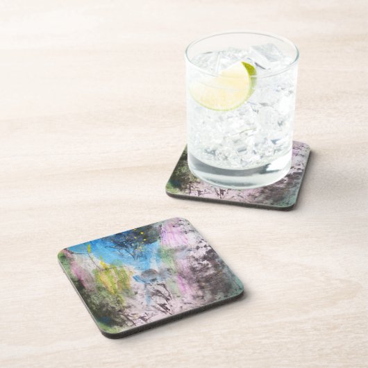 自画像（青） コースター (右側)